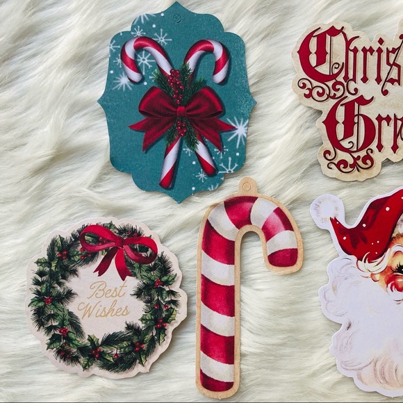 Classic Vintage Christmas Ephemera Tags 11 pc - Picture 3 of 16